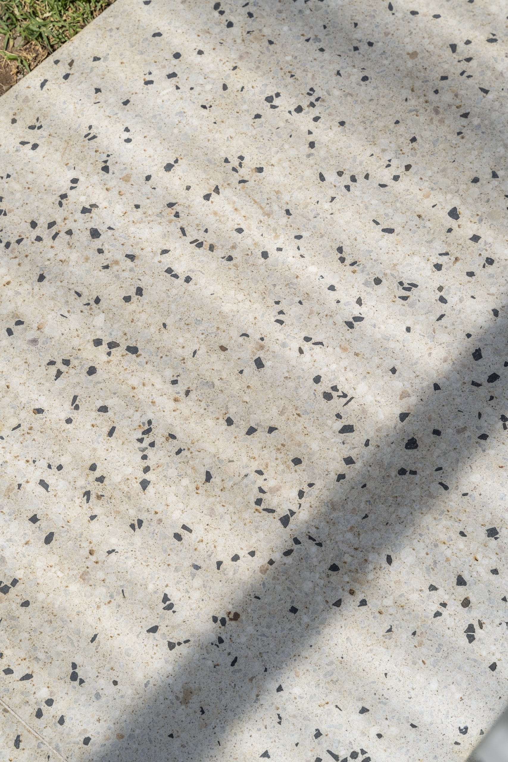 Terrazzo-style concrete finish used in outdoor renovation Adelaide