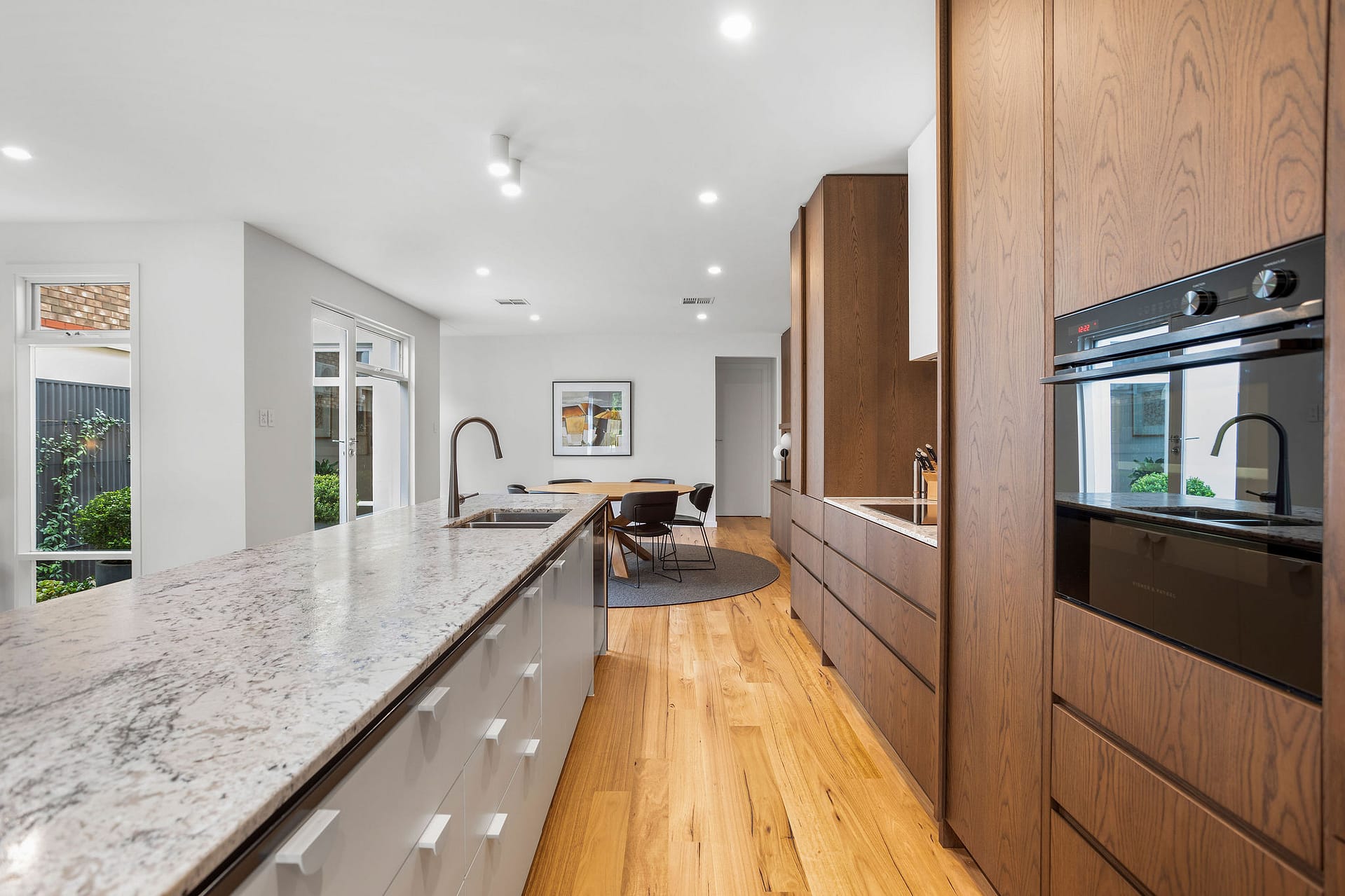 custom designed and built kitchen